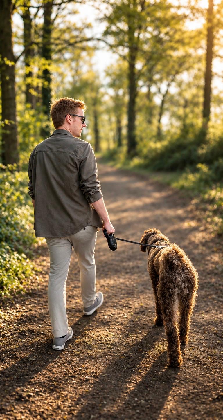 Christoph Goertz im Wald im Kreis Heinsberg