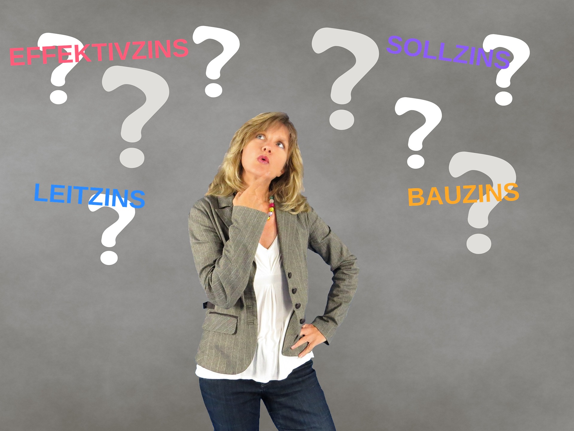 Leitzins, Bauzins, Effektivzins – was hängt eigentlich womit zusammen?